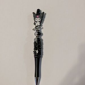 Black Kuromi Character Decorative Pen